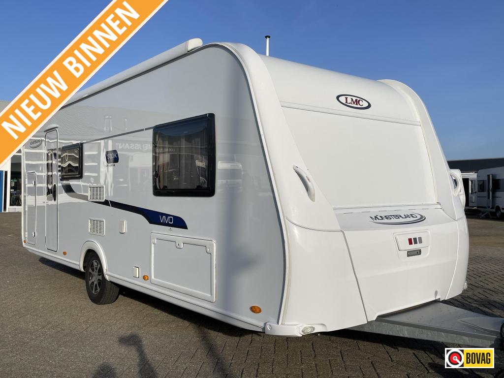 LMC Vivo 530 K VOORTENT/MOVER/LUIFEL, Caravans en Kamperen, Caravans, Bedrijf, Treinzit, Schokbreker, Overige typen