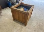 Hard Houten plantenbak, Ophalen of Verzenden, Zo goed als nieuw, Rechthoekig, Hout
