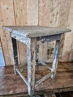 stoere landelijke kruk,hocker``WOONWINKEL RUSTIEK``, Antiek en Kunst, Ophalen of Verzenden