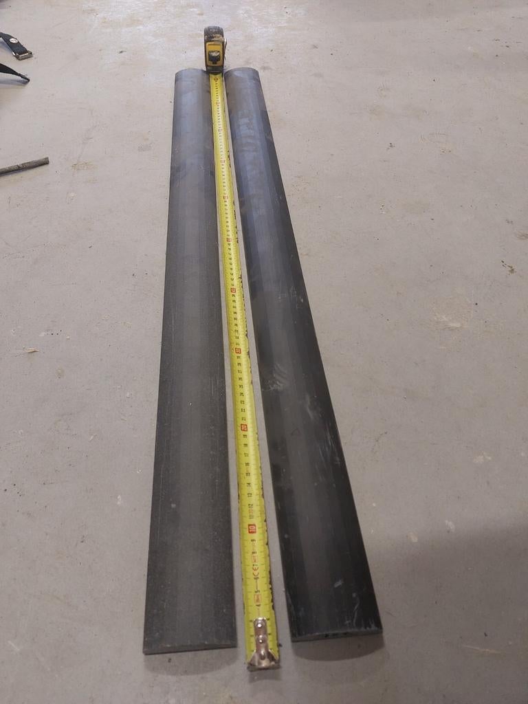 Holonite Rolstoel Dorpel - 2 Stuks - 1 Meter, Ophalen, Minder dan 25 mm, Plank, Minder dan 200 cm