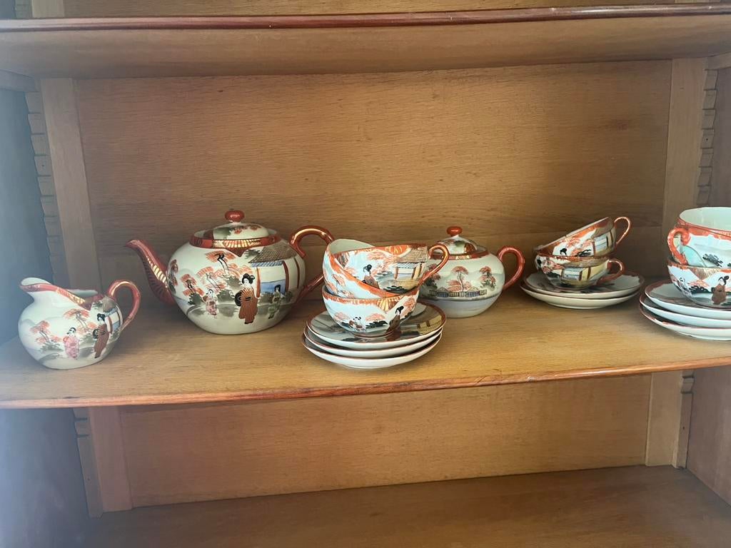 11 delig Chinees theeservies, Ophalen of Verzenden