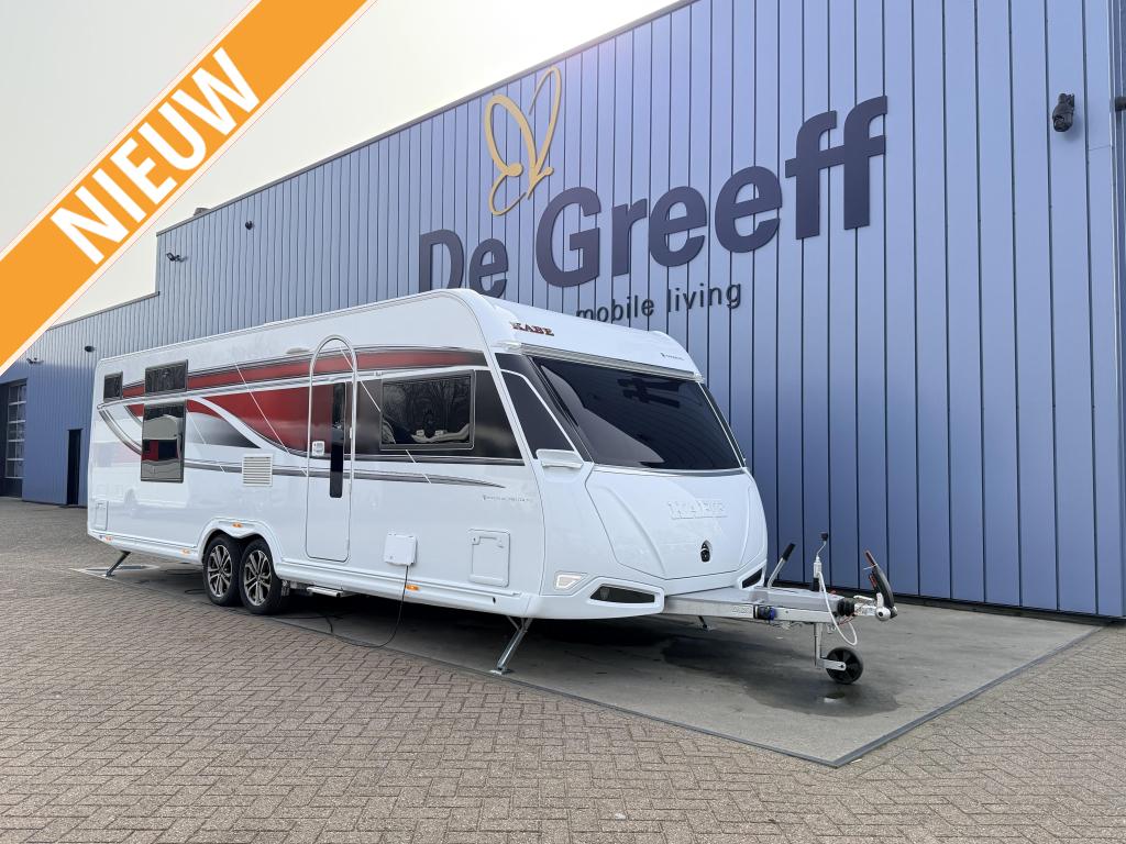 Kabe Imperial 780 TDL E8 *Hoekkeuken, Caravans en Kamperen, Caravans, Bedrijf, tot en met 4, 2000 kg en meer, Rondzit, Kabe, Queensbed