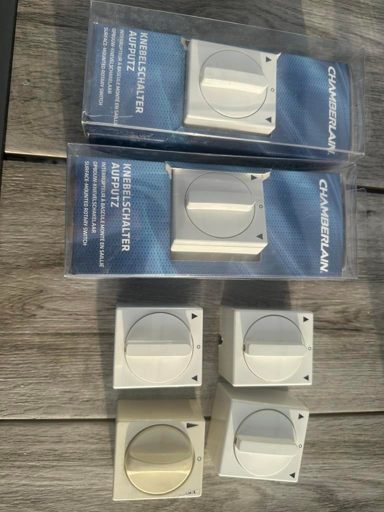 Rolluikschakelaars, Ophalen, Zo goed als nieuw, Wit, Minder dan 100 cm