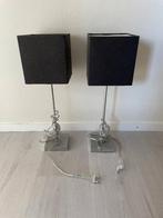 2 Tafel lampen, Ophalen, Stof, Zo goed als nieuw, Modern