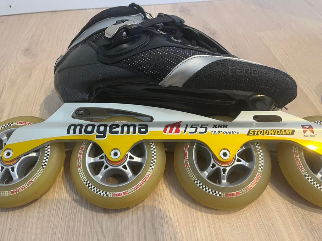 Skeelers Cádomotus pro 195 met Mogema M155 XRR frame., Kinderen, Zo goed als nieuw, Inline skates 4 wielen, Ophalen