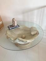 Vintage Magnussen Ponte Mactan schelp tafel salontafel, Ophalen, Gebruikt, Magnussen, Rond