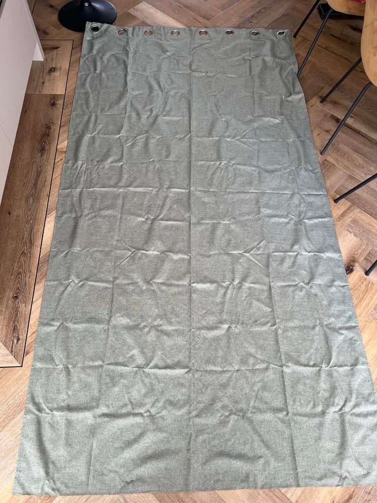 2 Kwantum gordijnen, H258xB135cm, zo goed als nieuw, Huis en Inrichting, 100 tot 150 cm, 200 cm of meer, Ophalen of Verzenden