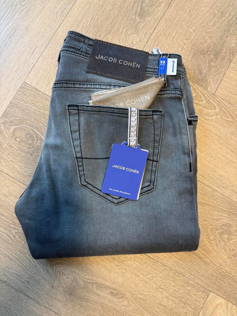 Jacob Cohen jeans 33 Nick 622 grijs NIEUW, Verzenden, Nieuw, Grijs, W33 - W34 (confectie 48/50)