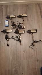 5x K&M 12250 lessenaarlampen incl reservelampen, Ophalen of Verzenden, Gebruikt, Licht, Kleur
