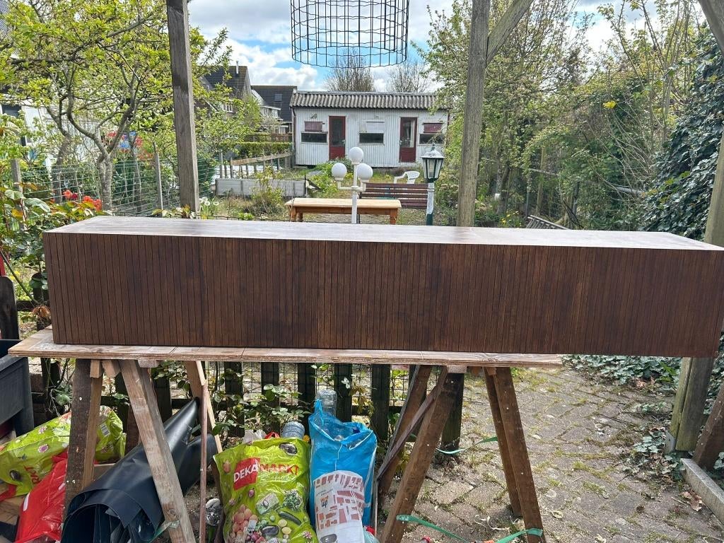 Zwevend tv meubel, Huis en Inrichting, Kasten | Televisiemeubels, Ophalen, Gebruikt, 150 tot 200 cm, Minder dan 100 cm