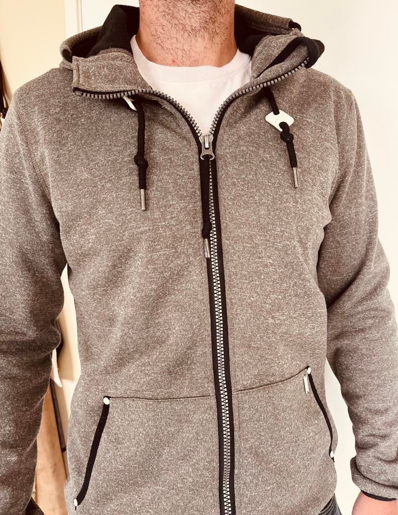 Icebound, fleece jas/vest, heren, grijs!, Kleding | Heren, Sportkleding, Zo goed als nieuw, Wandelen of Outdoor, Maat 52/54 (L)