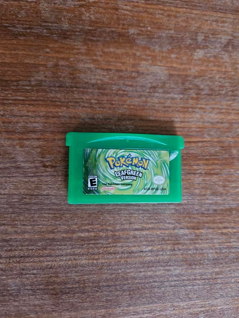 Pokémon LeafGreen Version (GBA), Gebruikt, 1 speler, Ophalen of Verzenden, Role Playing Game (Rpg)