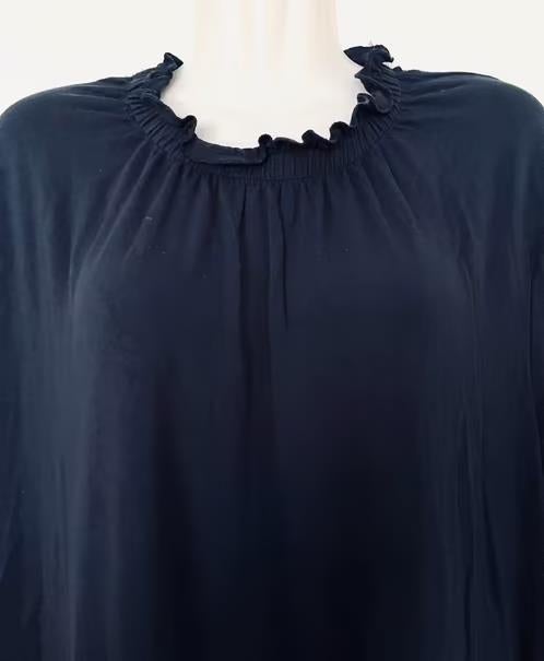 Enjoywomanswear top maat 46[vj], Kleding | Dames, Tops, Blauw, Maat 46/48 (XL) of groter, Ophalen of Verzenden, Zo goed als nieuw