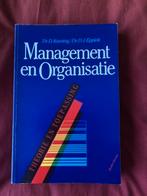 boek Management en organisatie, Ophalen of Verzenden, Zo goed als nieuw, Management