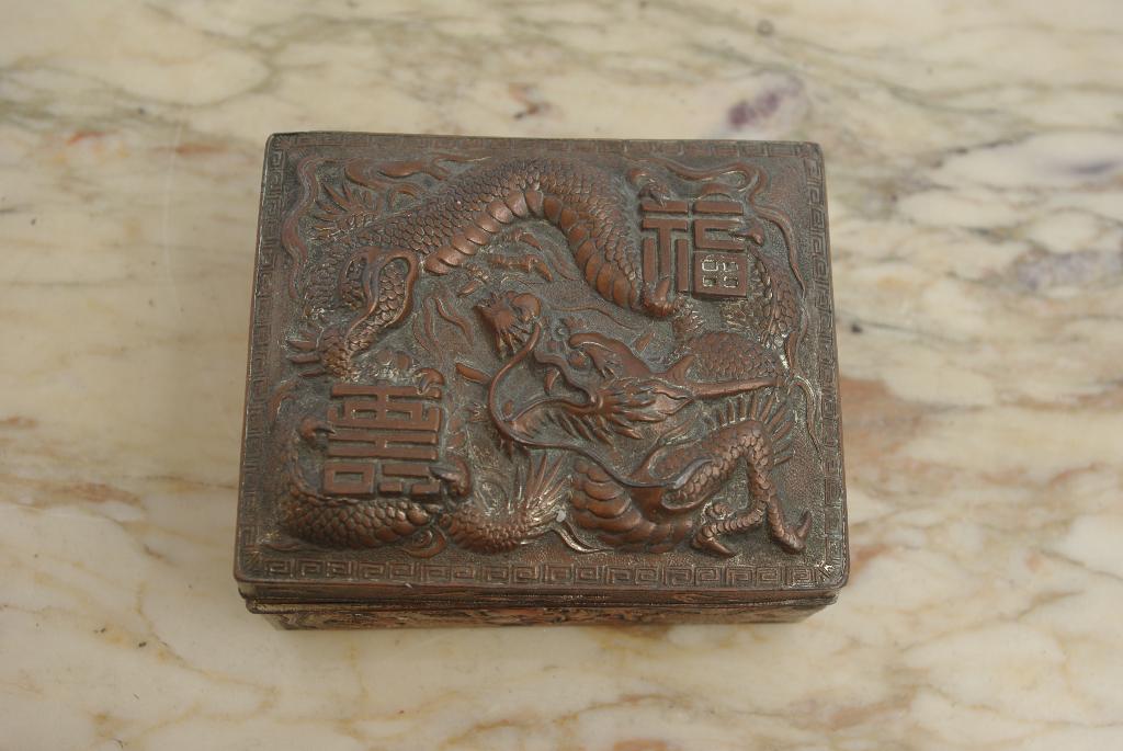 Draken doos, Antiek en Kunst, Ophalen of Verzenden