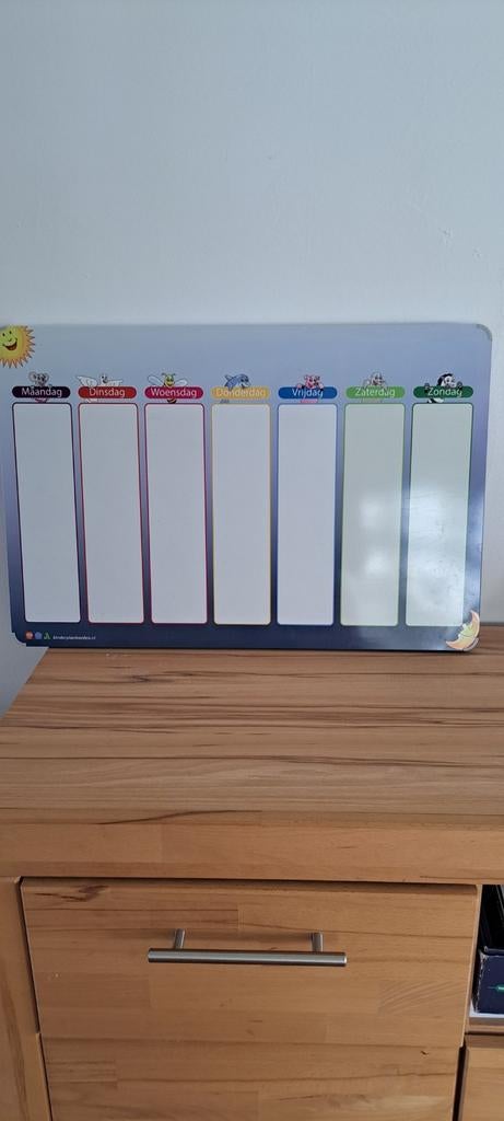 Weekplanner, Kinderen en Baby's, Ophalen of Verzenden, Jongen of Meisje