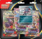 Pokemon TCG - Phantasmal Flames: Weavile 3-Pack Blister, Ophalen of Verzenden, Nieuw, Booster