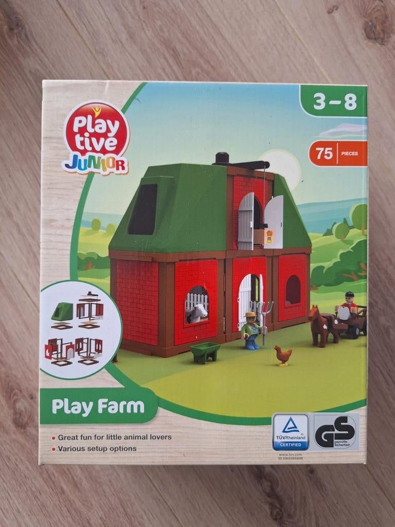 Houten speelgoed baan (trein/auto), Ophalen, Nieuw