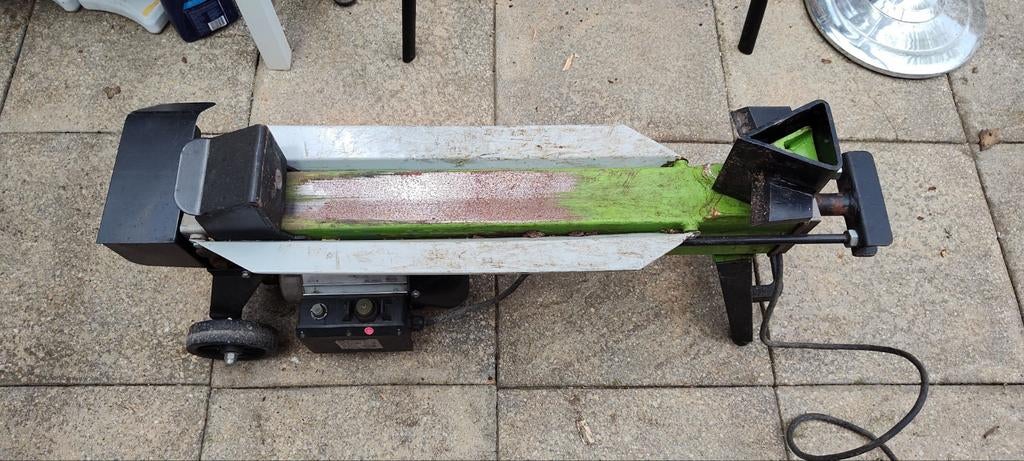 Elektrische Houtklover - Gebruikt, Ophalen, Gebruikt, Onbekend, Liggend