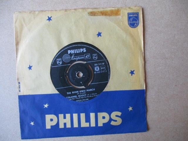 s3525 mitch miller - the river kwai march, Cd's en Dvd's, Vinyl Singles, Ophalen, Gebruikt, 7 inch, Single