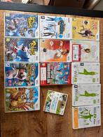 14 Wii Spellen te koop, incl. New super Mario bros, Spelcomputers en Games, Ophalen, Gebruikt, Overige genres, Eén computer