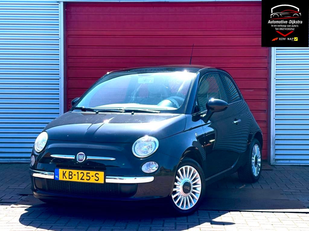 Fiat 500 1.2 /Pano-Dak/Airco/Nwe-Apk/15”LMV/Bluetooth/Elek.P, Euro 5, Stof, 4 cilinders, 840 kg