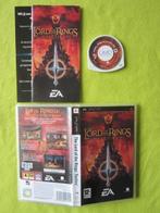 Lord of the Rings PSP Playstation, Spelcomputers en Games, Games | Sony PlayStation Portable, 1 speler, Ophalen of Verzenden, Zo goed als nieuw