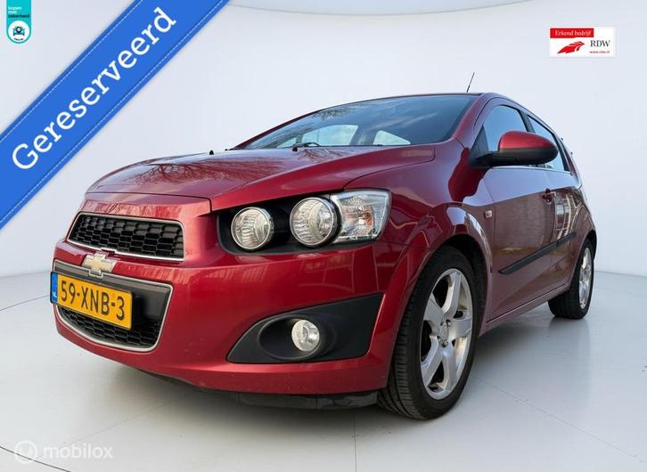 Chevrolet Aveo 1.4 LT Parkeersensor |Cruise |Nieuwe APK, Auto's, Chevrolet, Bedrijf, Aveo, ABS, Achteruitrijcamera, Airbags, Airconditioning