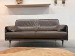 2 Leolux Bora Balanza Bank 2,5 zits Hoog Senso Walnut leer, Huis en Inrichting, Leolux, Ophalen of Verzenden, Rechte bank, Nieuw