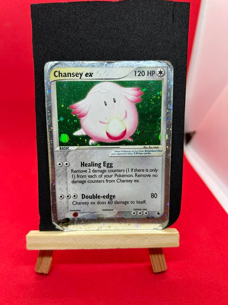 Chansey ex 96/109 – EX Ruby & Sapphire Era Pokémon Kaart, Hobby en Vrije tijd, Verzamelkaartspellen | Pokémon, Ophalen of Verzenden