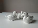 3 porseleinen beeldjes eendjes, Ophalen of Verzenden, Zo goed als nieuw, Dier