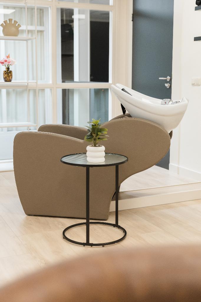 wasunit, Huis en Inrichting, Ophalen, Gebruikt, Bruin, Leer