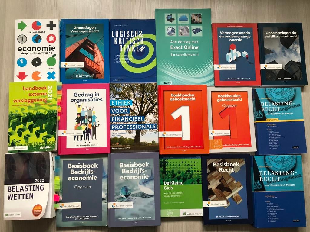 Schoolboeken Accountancy HBO, Ophalen, Zo goed als nieuw, Overige niveaus