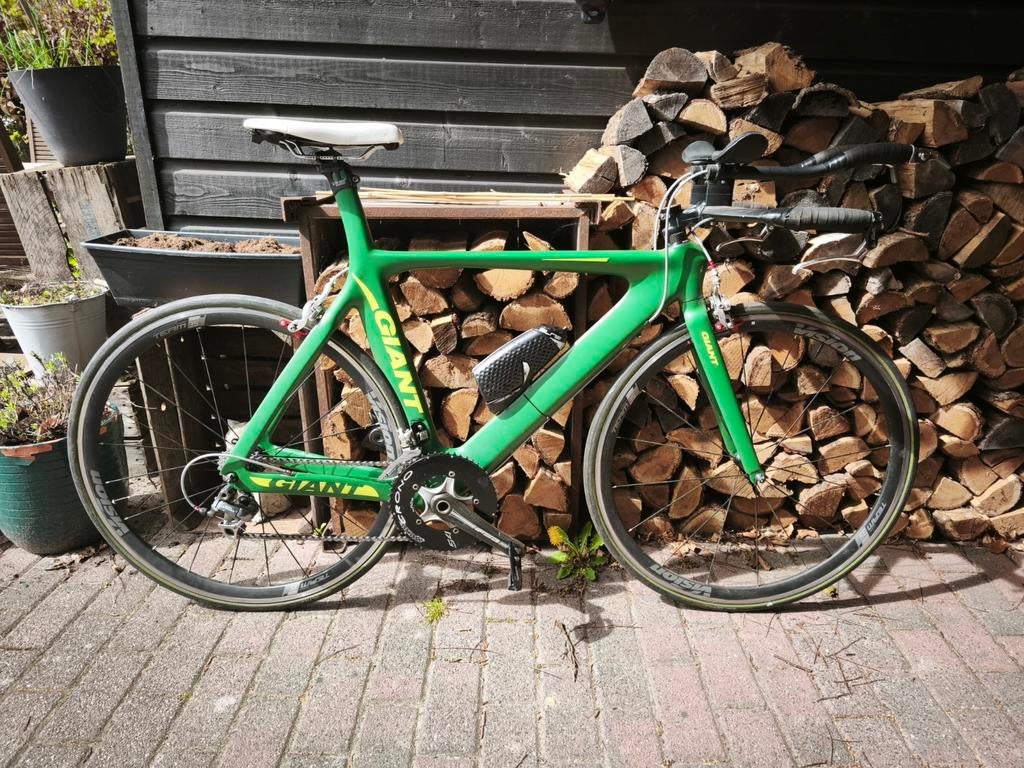 Giant triathlon tijdrit fiets carbon, Ophalen of Verzenden, Carbon, Meer dan 20 versnellingen, Giant