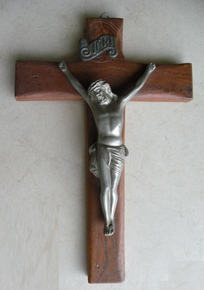 Kruisbeeld., Antiek en Kunst, Antiek | Religie, Ophalen of Verzenden