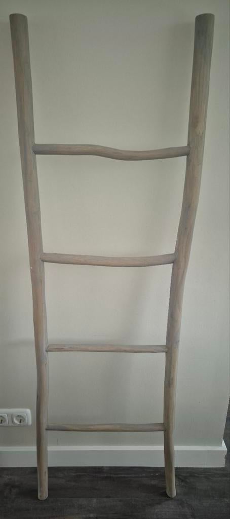 Decoratie ladder, Ophalen, Zo goed als nieuw, Beige