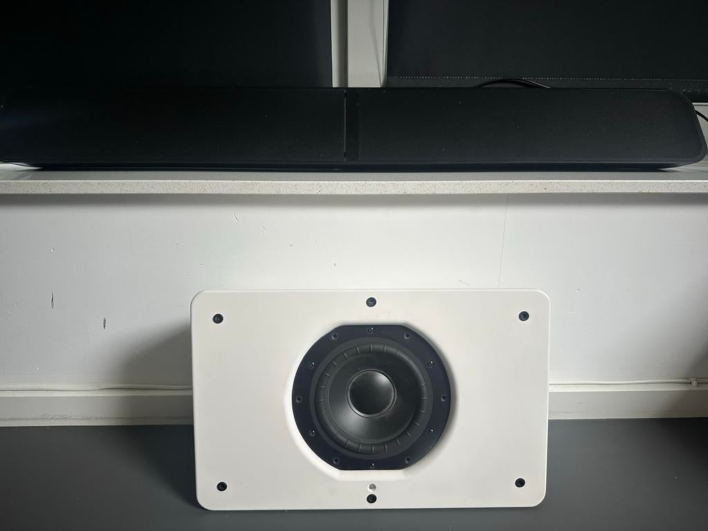 Bluesound soundbar en subwoofer, Gebruikt, Complete surroundset, 120 watt of meer, Ophalen