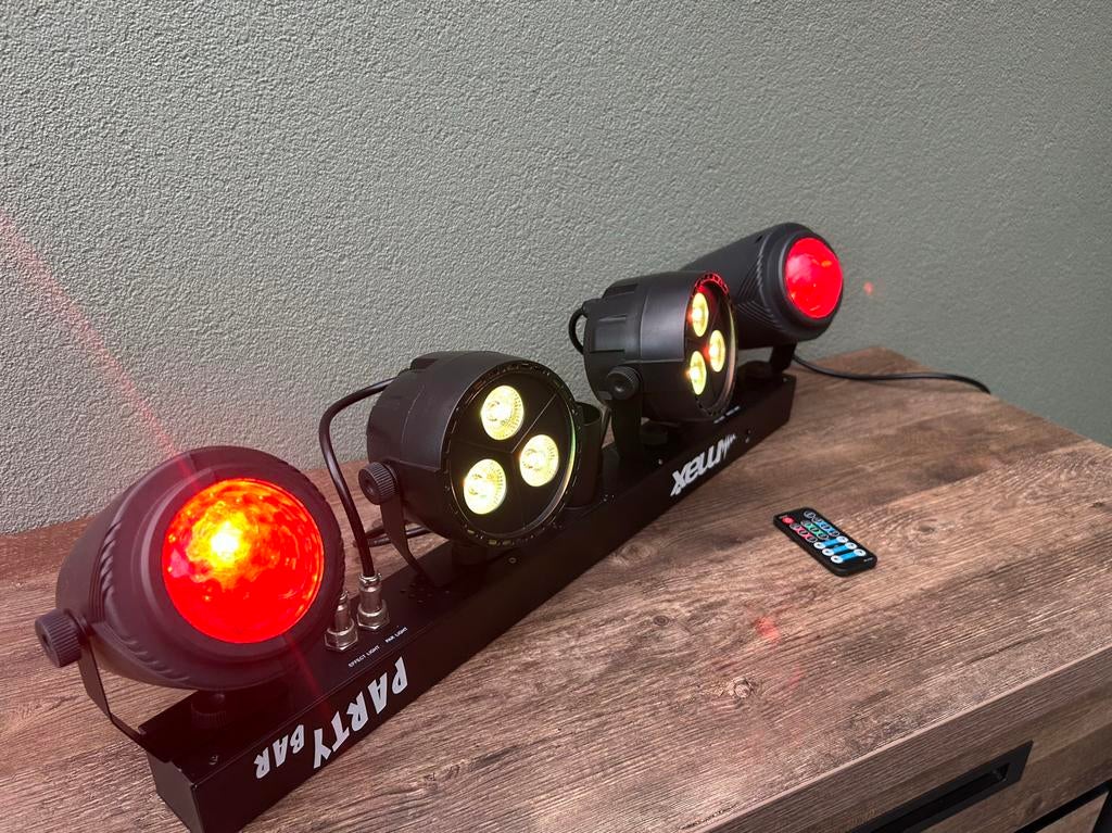 Max Partybar1 discolamp, Muziek en Instrumenten, Licht en Laser, Zo goed als nieuw, Ophalen