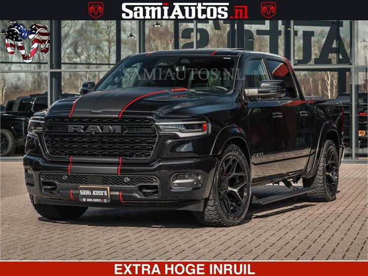 Dodge Ram HULK | Limited Night H.O 540HP 706Nm | Massage + F, Auto's, Dodge, Bedrijf, Te koop, Overige modellen, 360° camera, 4x4