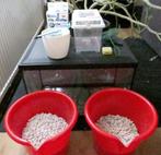 complete vistank met alle toebehoren, Dieren en Toebehoren, Vissen | Aquaria en Toebehoren, Ophalen, Gebruikt, Leeg aquarium