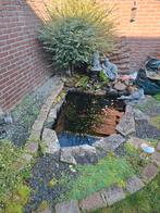 Vijver/ stenen/ vissen, Ophalen, Beton, Waterornament