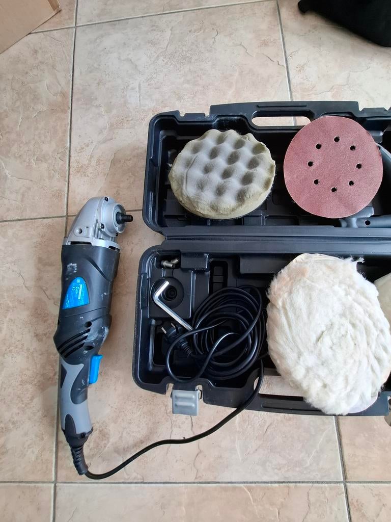 FERM Polijstmachine, Ophalen of Verzenden, Zo goed als nieuw, 1200 watt of meer