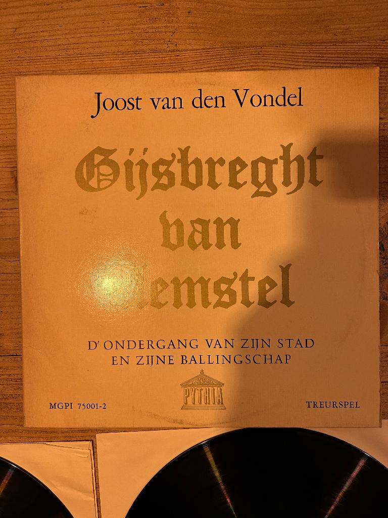 Joost van den Vondel, Gijsbrecht van Aemstel, Treurspel, Overige typen, Ophalen of Verzenden, Zo goed als nieuw, 12 inch