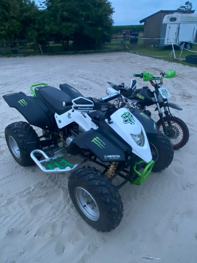 Quad en pitbike samen te koop., Ophalen, Gebruikt, Overige typen