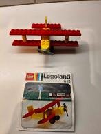 Vintage Lego Legoland 613 Vliegtuig met instructies, Ophalen of Verzenden, Gebruikt, Complete set, Lego
