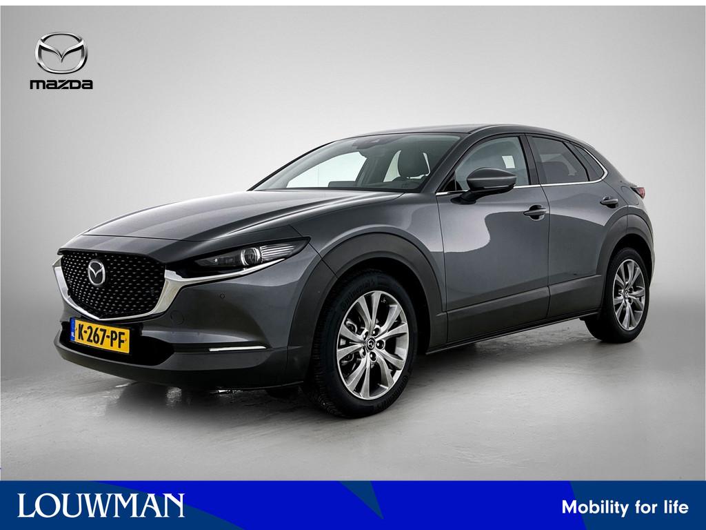 Mazda CX-30 2.0 e-SkyActiv-X M Hybrid Luxury | Stoelgeheugen, Auto's, Mazda, Voorwielaandrijving, Gebruikt, Bedrijf, Handgeschakeld