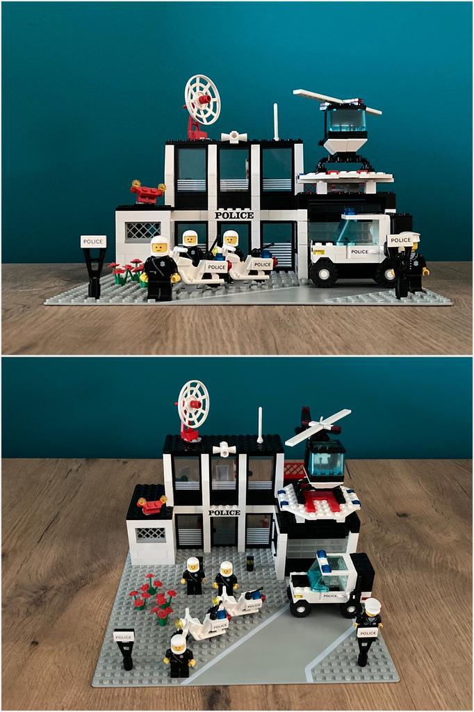 Lego Town 6386 Police Command Base, Kinderen en Baby's, Speelgoed | Duplo en Lego, Gebruikt, Ophalen