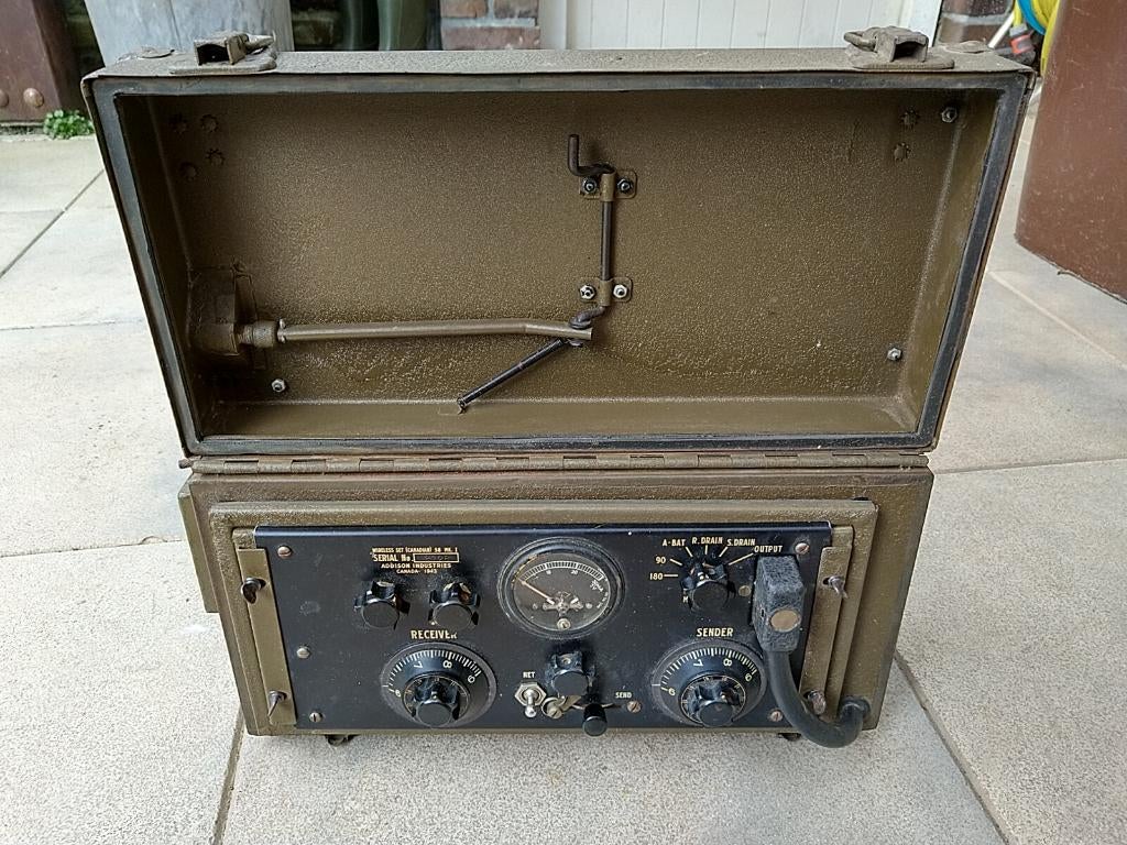 WS58 canadeese radio, Verzamelen, Ophalen of Verzenden, Landmacht, Engeland, Overige typen