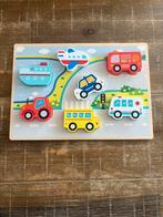 Puzzel, Ophalen, Zo goed als nieuw, Van hout, Minder dan 10 stukjes