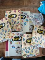 8 boeken met flippo's, Verzamelen, Ophalen of Verzenden